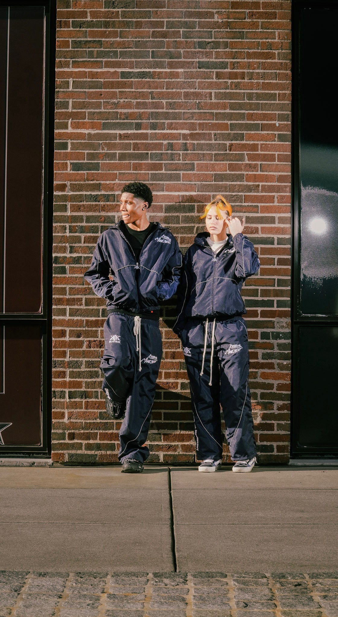 NAVY BLUE WINDBREAKER SET