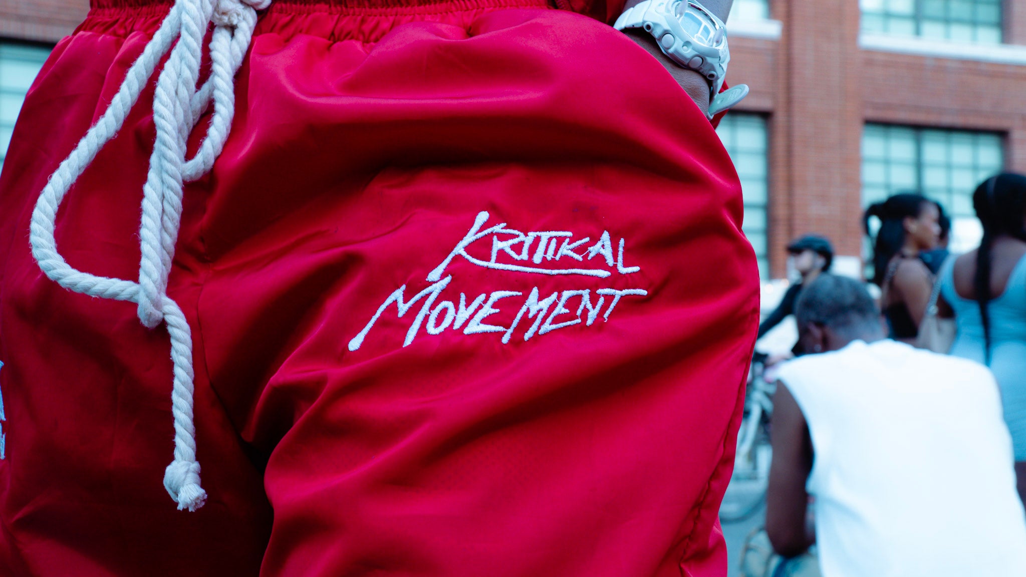 RED WINDBREAKER SET