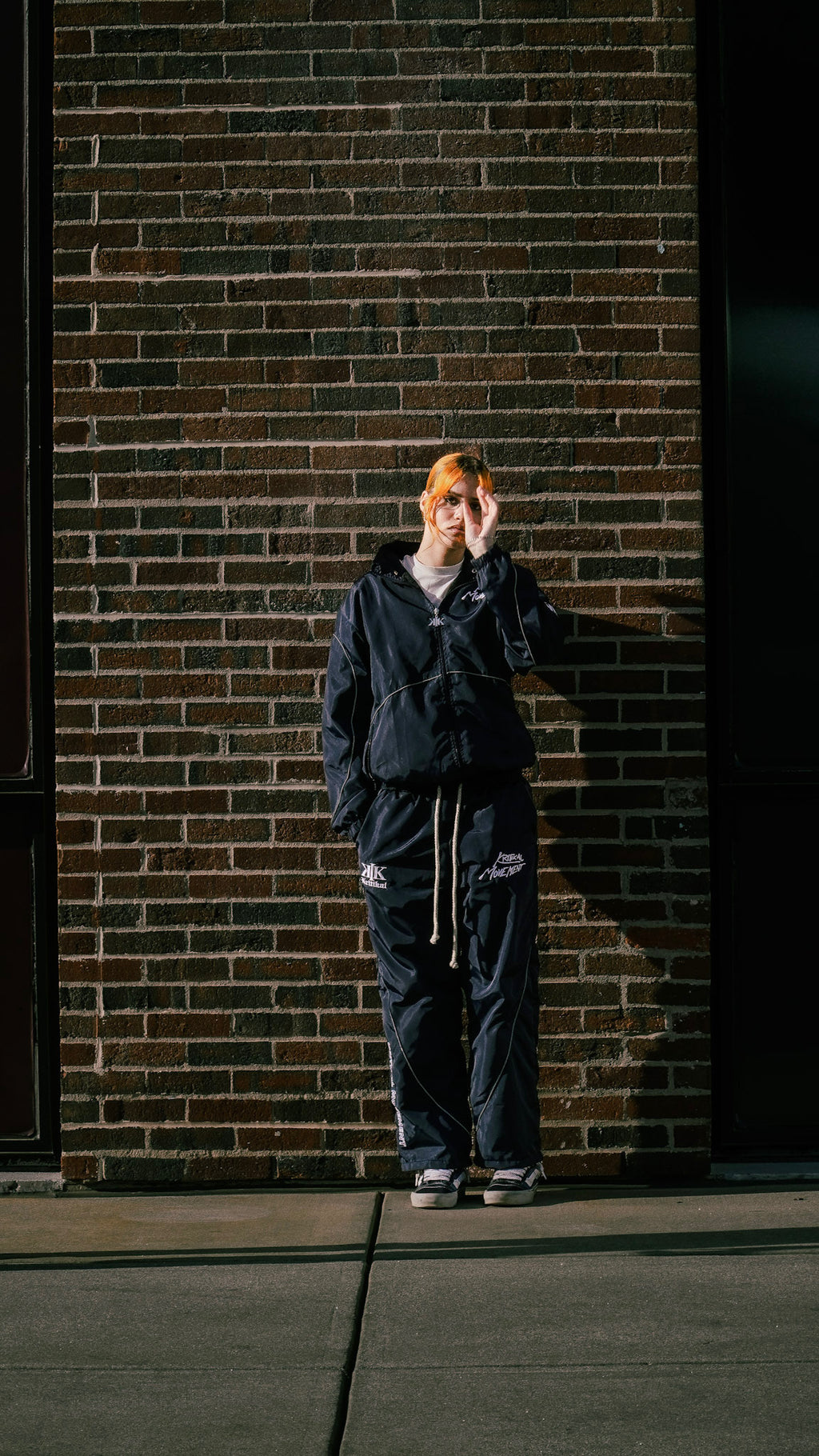 NAVY BLUE WINDBREAKER SET