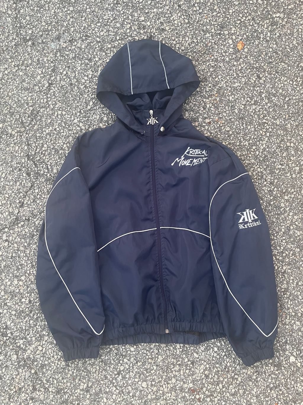 NAVY BLUE WINDBREAKER SET