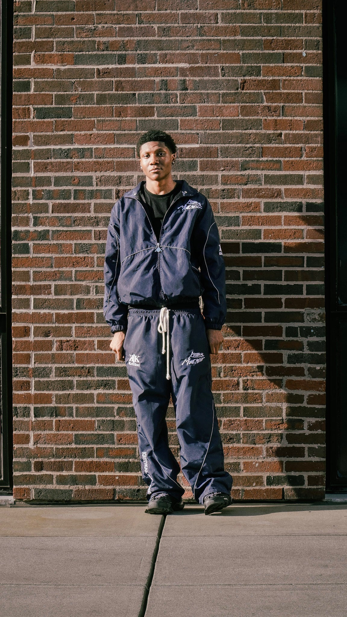 NAVY BLUE WINDBREAKER SET