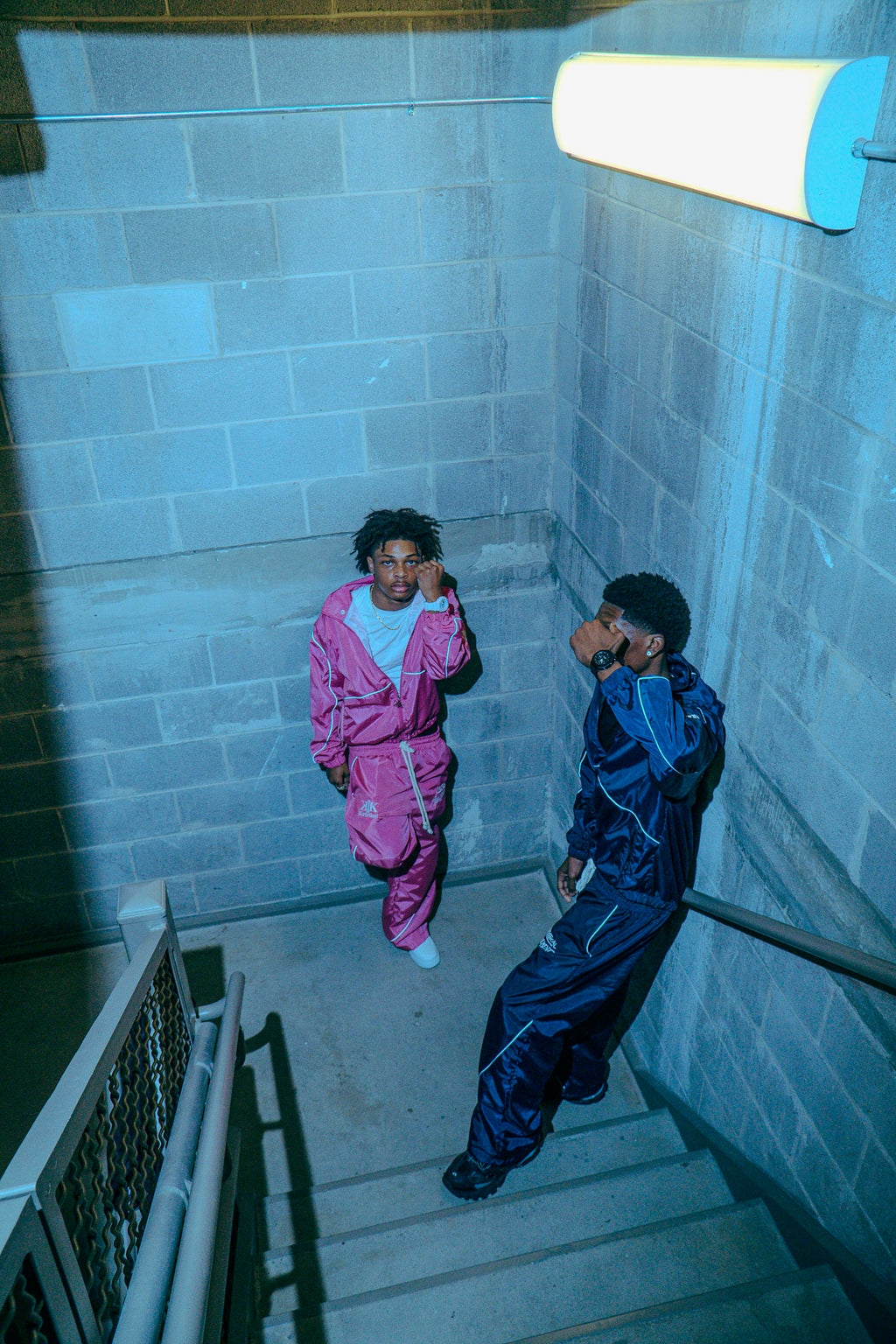 PINK WINDBREAKER SET