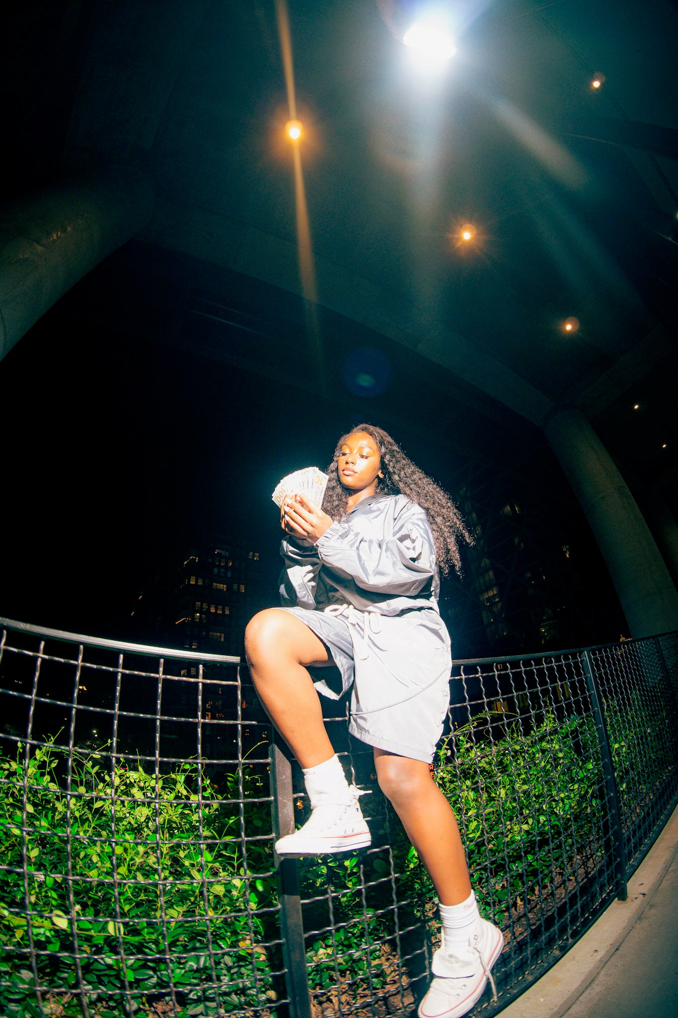 EXCLUSIVE GREY WINDBREAKER SET