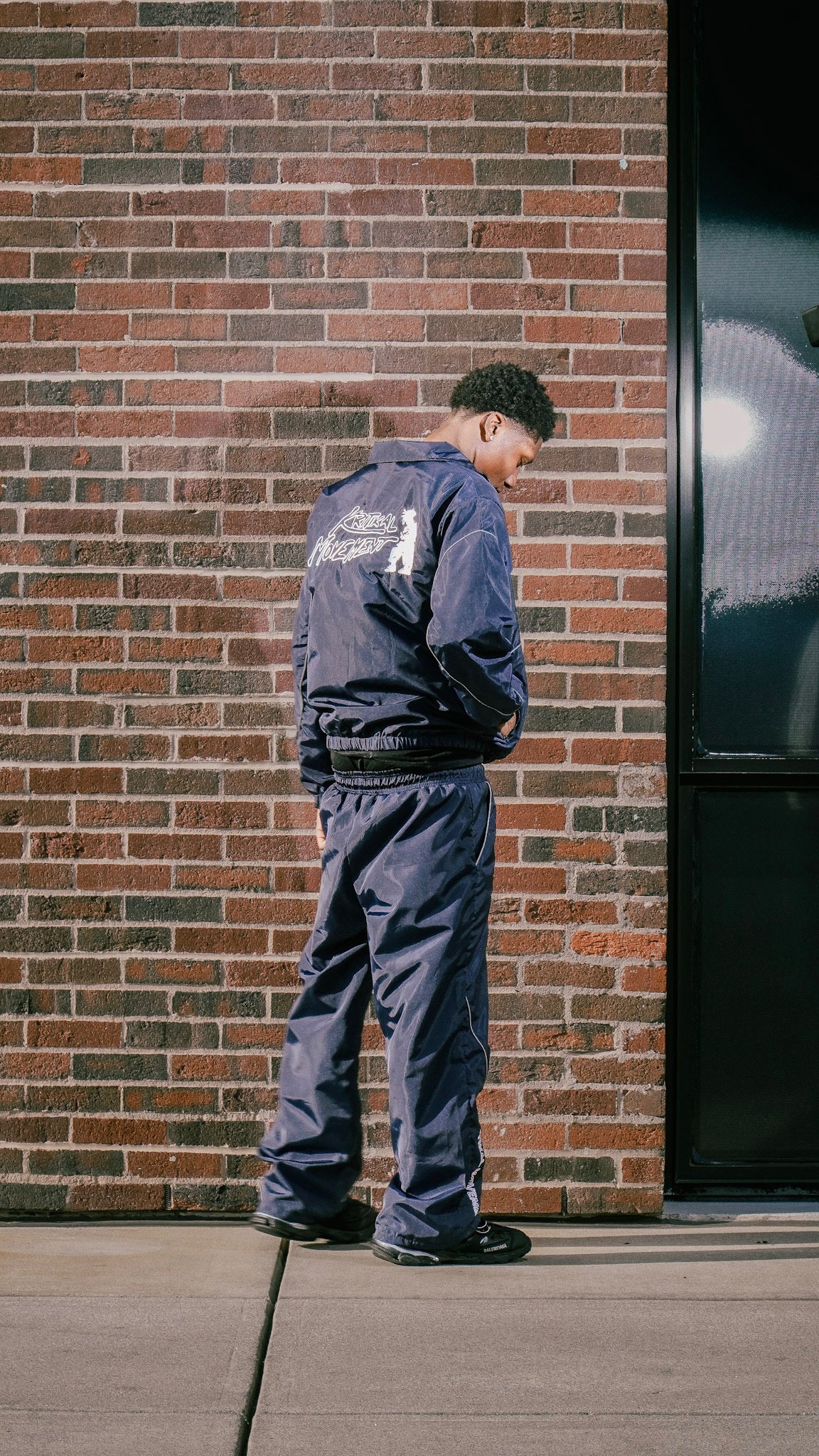 NAVY BLUE WINDBREAKER SET